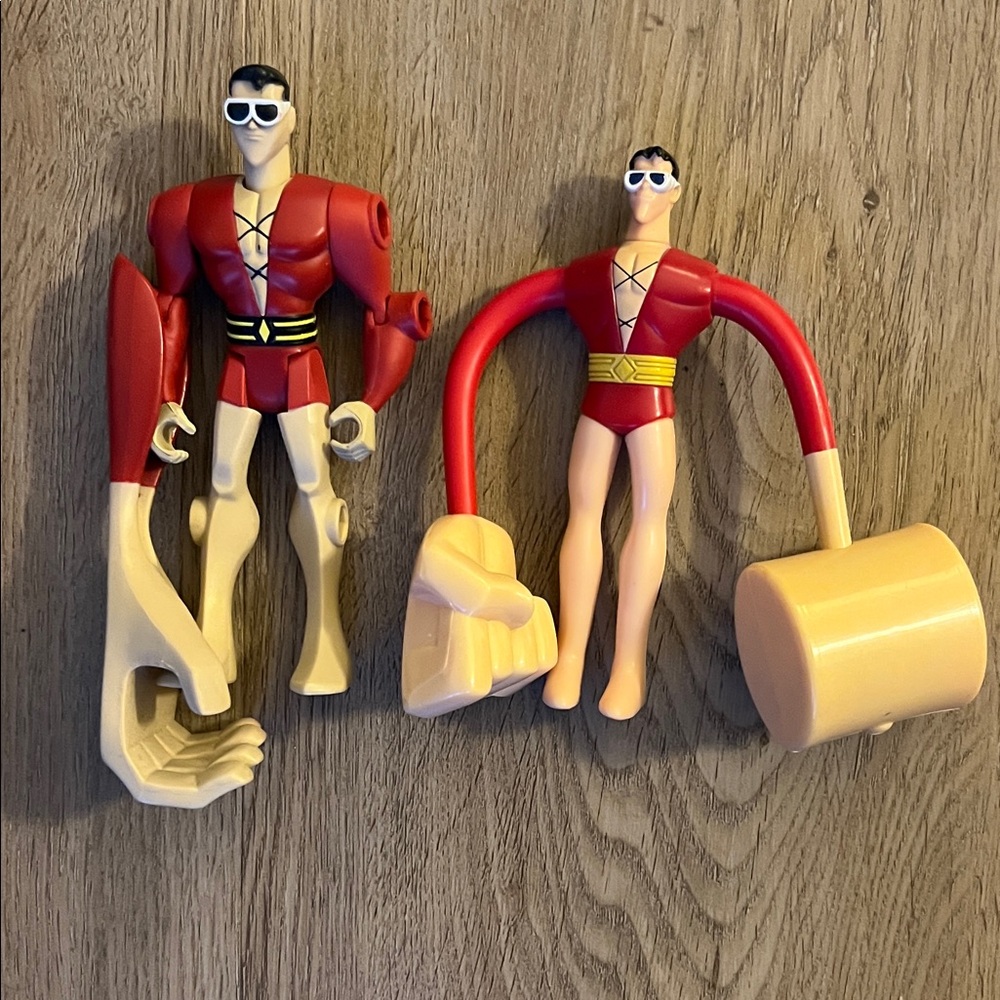 Pair of Pastic Man Figures